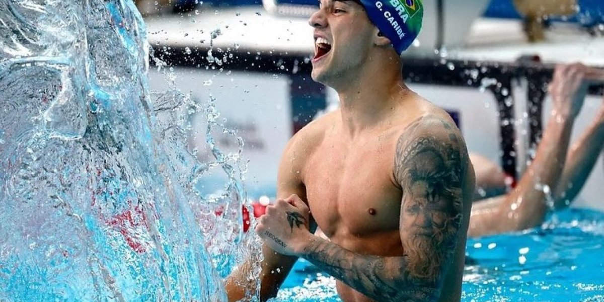 Guilherme Caribé em prova