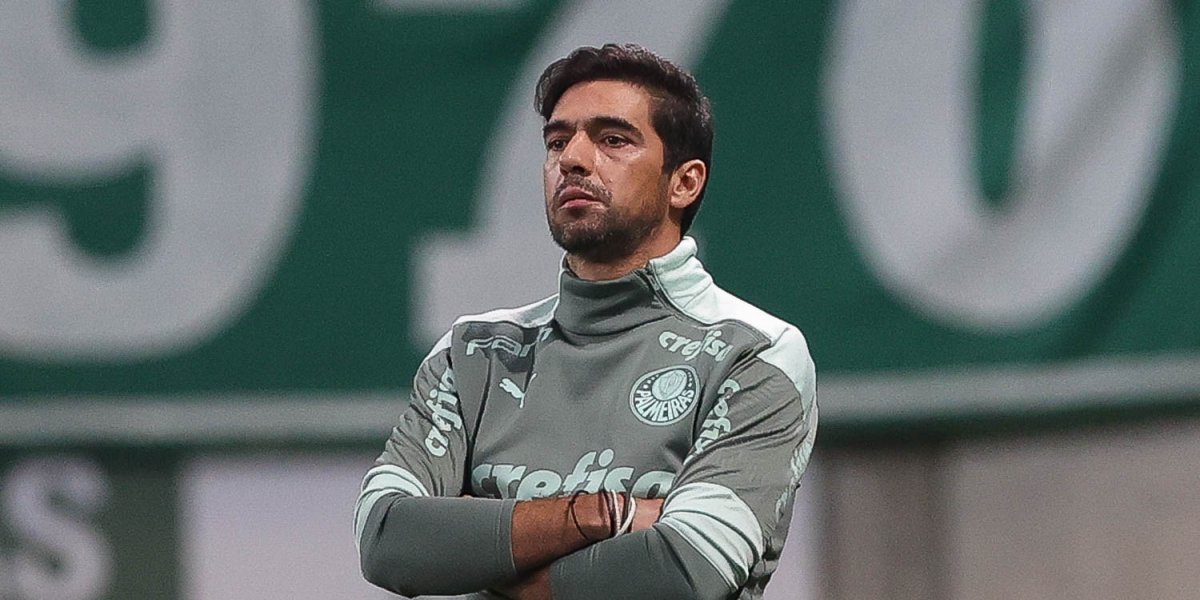 Abel comandando o Palmeiras