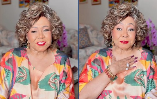 Após suposta internação, Alcione desmente boato: 'Estou bem de saúde e feliz'
