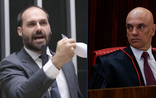 Eduardo Bolsonaro nega recuo e afirma que segue disposto a encarar Alexandre de Moraes