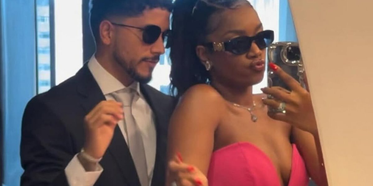 Yuri Lima faz declaração apaixonada para IZA em momento íntimo compartilhado nas redes