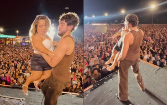 Cantor Nattan é alvo de denúncia ao MP após episódio com mulher com nanismo em show