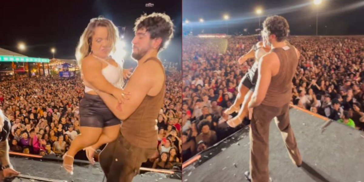 Cantor Nattan é alvo de denúncia ao MP após episódio com mulher com nanismo em show