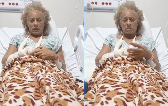 Atriz de “O Paí Ó” é agredida a pauladas por ex-namorado: 'Quase que ele me mata'