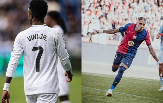 Dessa vez vai? Vinícius Jr e Raphinha são indicados a Bola de Ouro 2025; veja lista