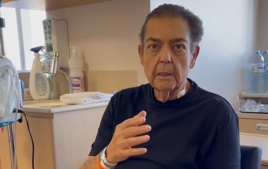 Internado, Faustão passa por um transplante de fígado e um retransplante renal