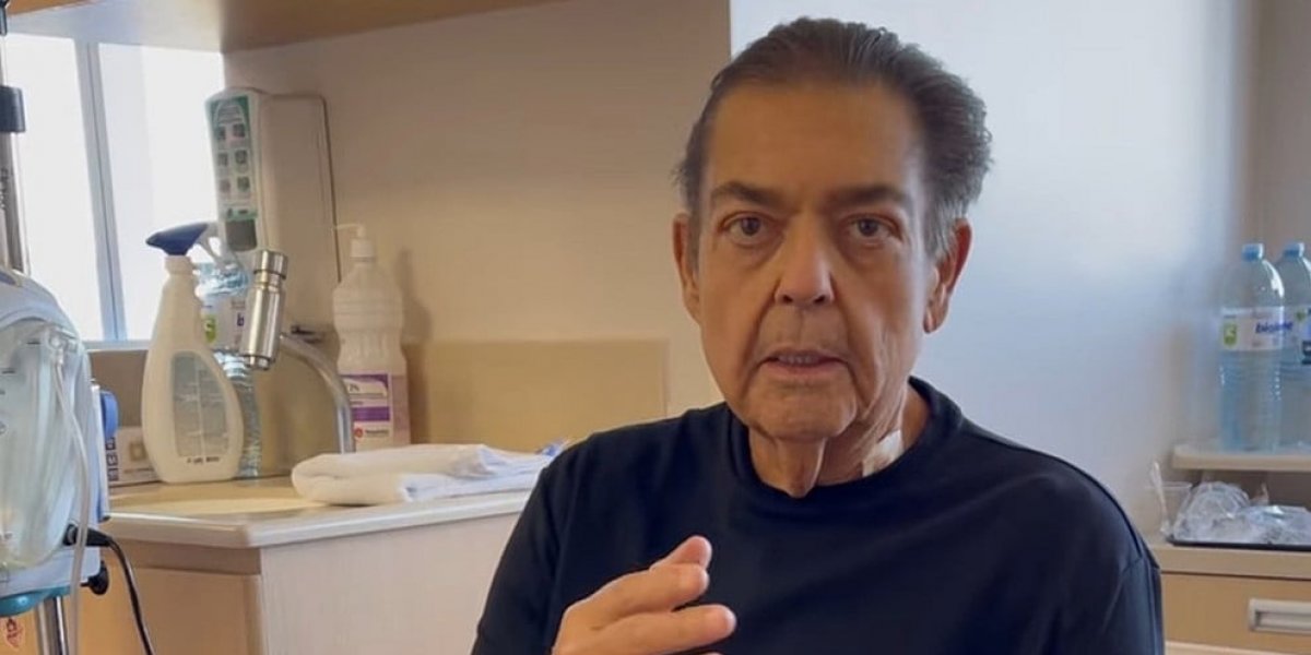 Internado, Faustão passa por um transplante de fígado e um retransplante renal