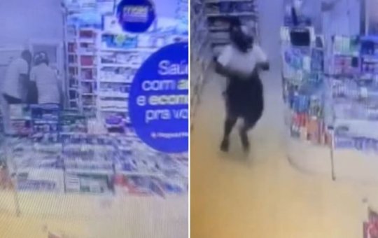 Adolescente rende funcionário e rouba canetas emagrecedoras de farmácia em Salvador