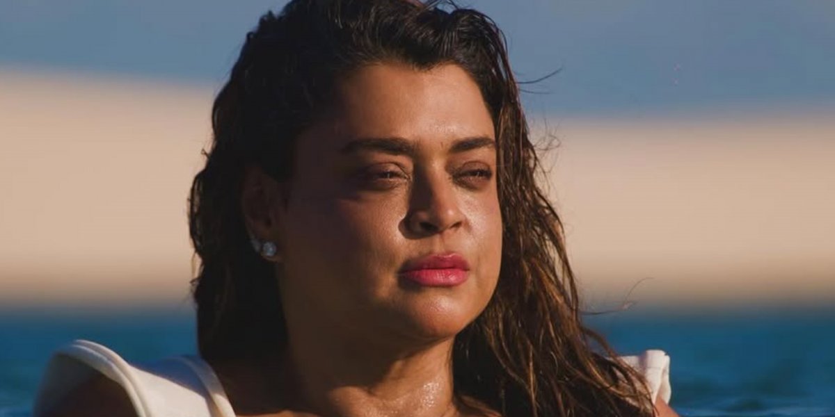 Preta Gil em foto postada no Instagram em Atins, nos Lençóis Maranhense