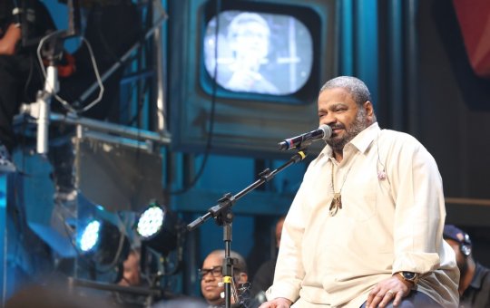 Arlindo Cruz no 'Altas Horas', da TV Globo 