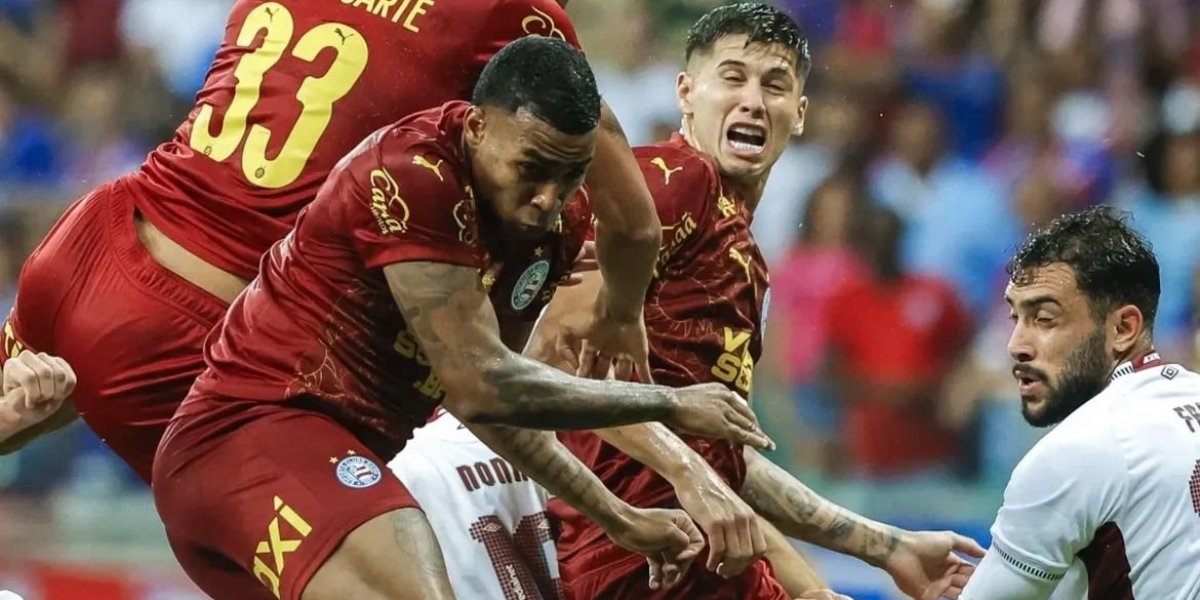 Na raça, Esquadrão reage e arranca empate com o Fluminense em noite eletrizante na Fonte Nova
