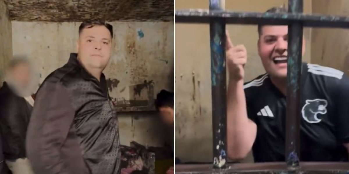 MauMau em vídeo gravado na cela