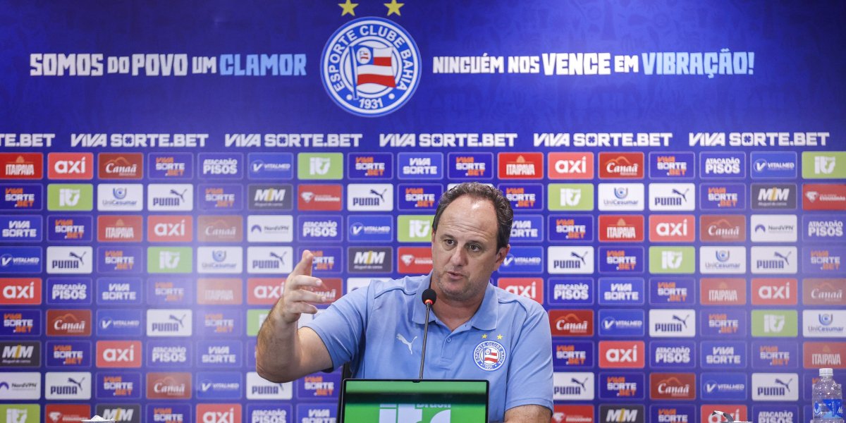 Rogério Ceni em coletiva
