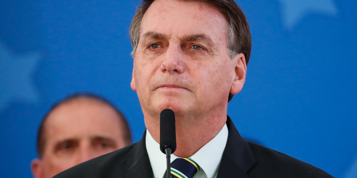 Bolsonaro discursando