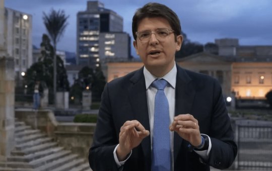 Miguel Uribe em vídeo na sua rede social