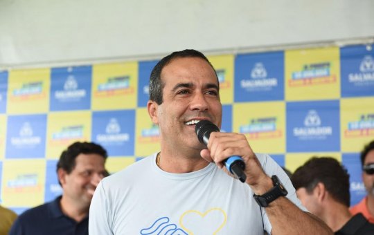 Bruno Reis mantém 78% de aprovação em Salvador, aponta Paraná Pesquisas