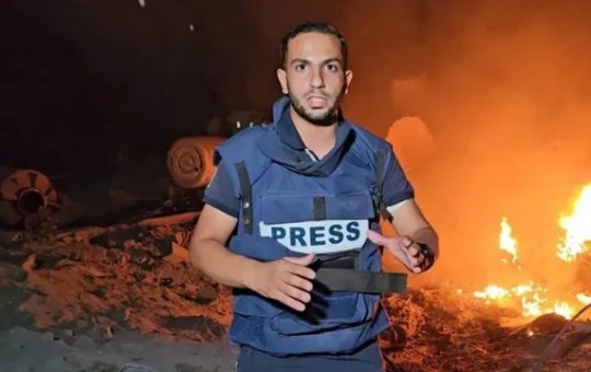 Anas al-Sharif, um dos jornalistas mortos por Israel