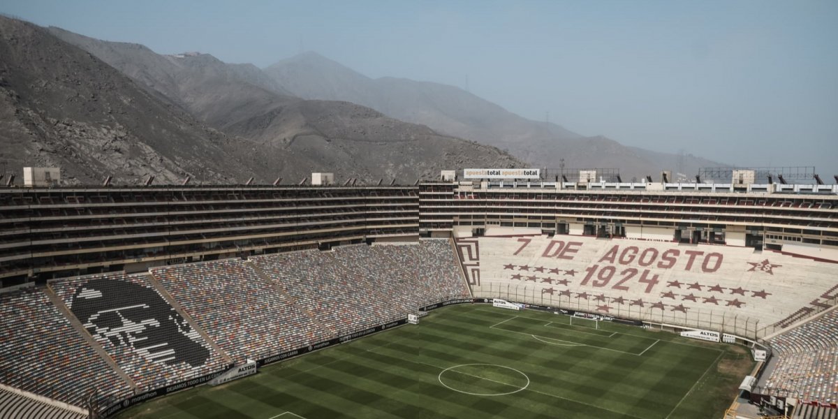 Estádio Monumental de Lima, no Peru