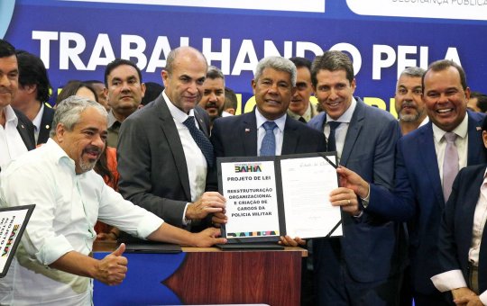 Governo da Bahia anuncia reestruturação na Polícia Militar e Civil