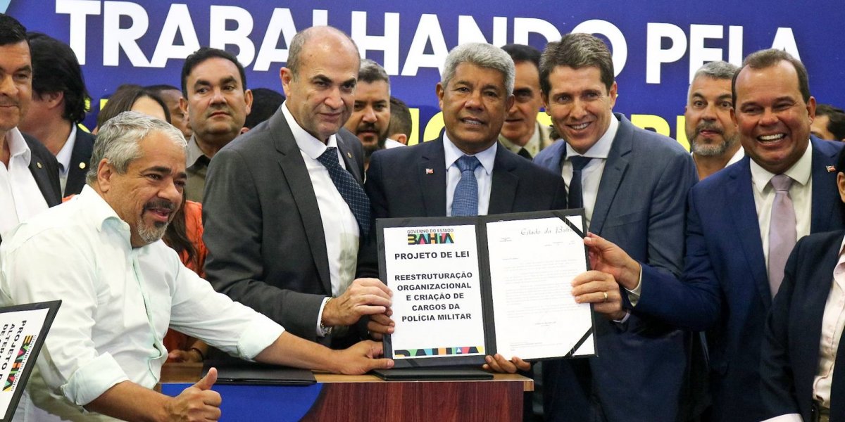 Governo da Bahia anuncia reestruturação na Polícia Militar e Civil