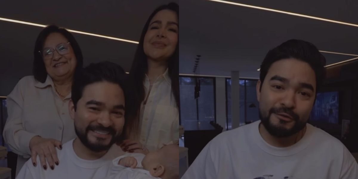 Yudi e família em vídeo