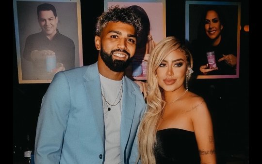 Gabigol e Rafaella Santos surgem de aliança e levantam rumores sobre casamento