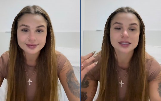 Noiva de Oruam faz visita ao rapper na prisão e publica recado