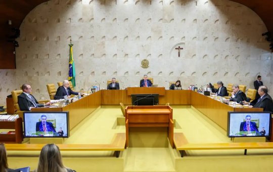 Ministros Barroso e Fux discutem durante sessão do STF