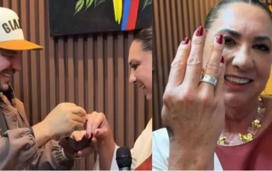 Mãe de Virginia, Margareth Serrão, é pedida em namoro por músico