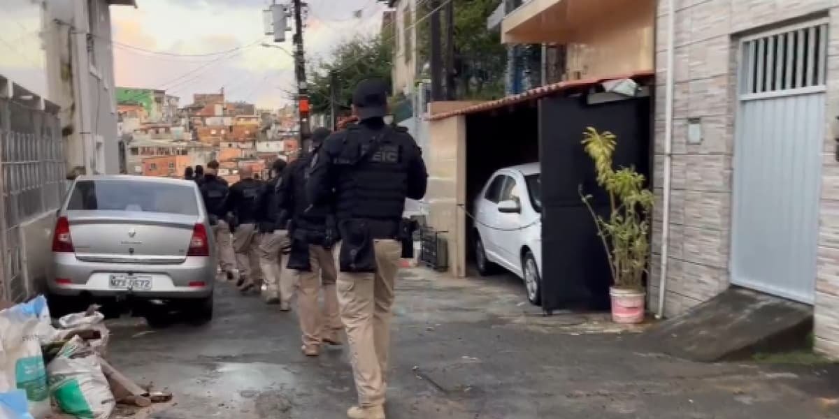 Polícia Civl durante Operação