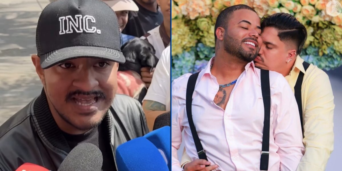 Assessor de Hytalo Santos falou com a imprensa para defender o influenciador e o marido