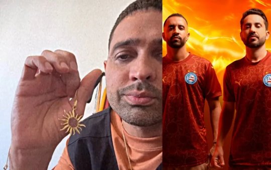 Rapper alega ter sofrido plágio do Bahia após lançamento de camisa comemorativa