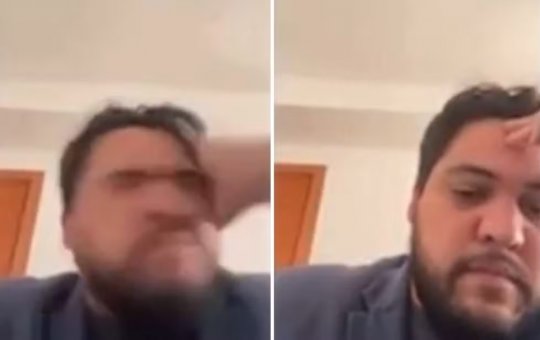 Advogado leva tapa na cara