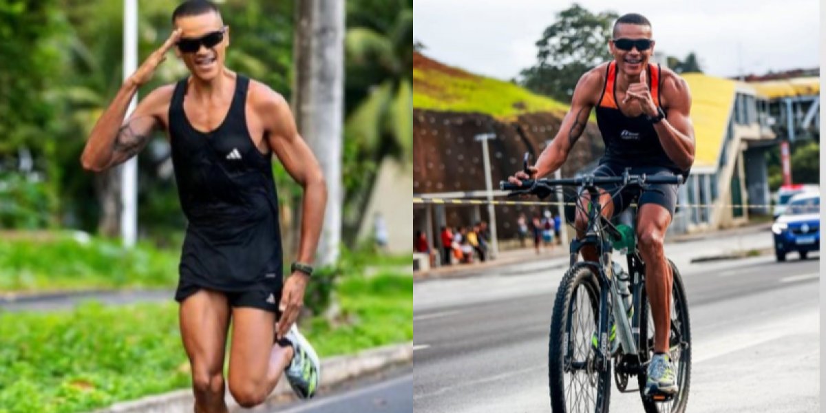 Emerson Pinheiro correndo