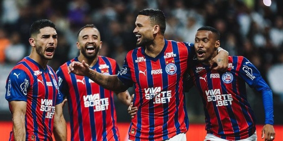 Bahia triunfa sobre o Corinthians com golaço em semana de polêmica por promessa de 16 anos