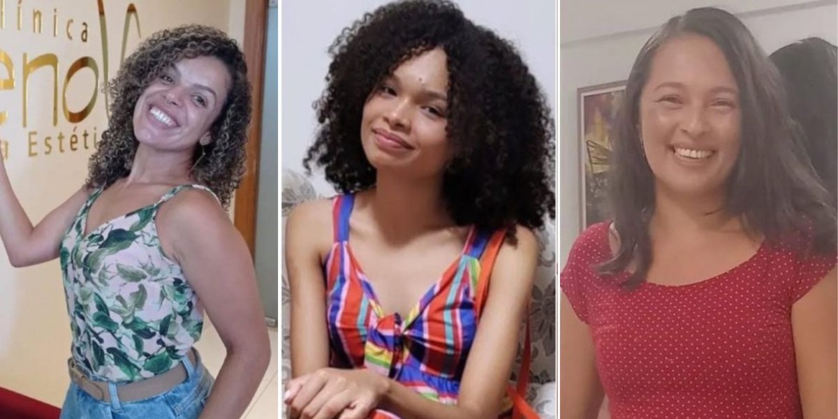 Alexsandra, Mariana e Maria Helena, as três mulheres encontradas mortas em Ilhéus
