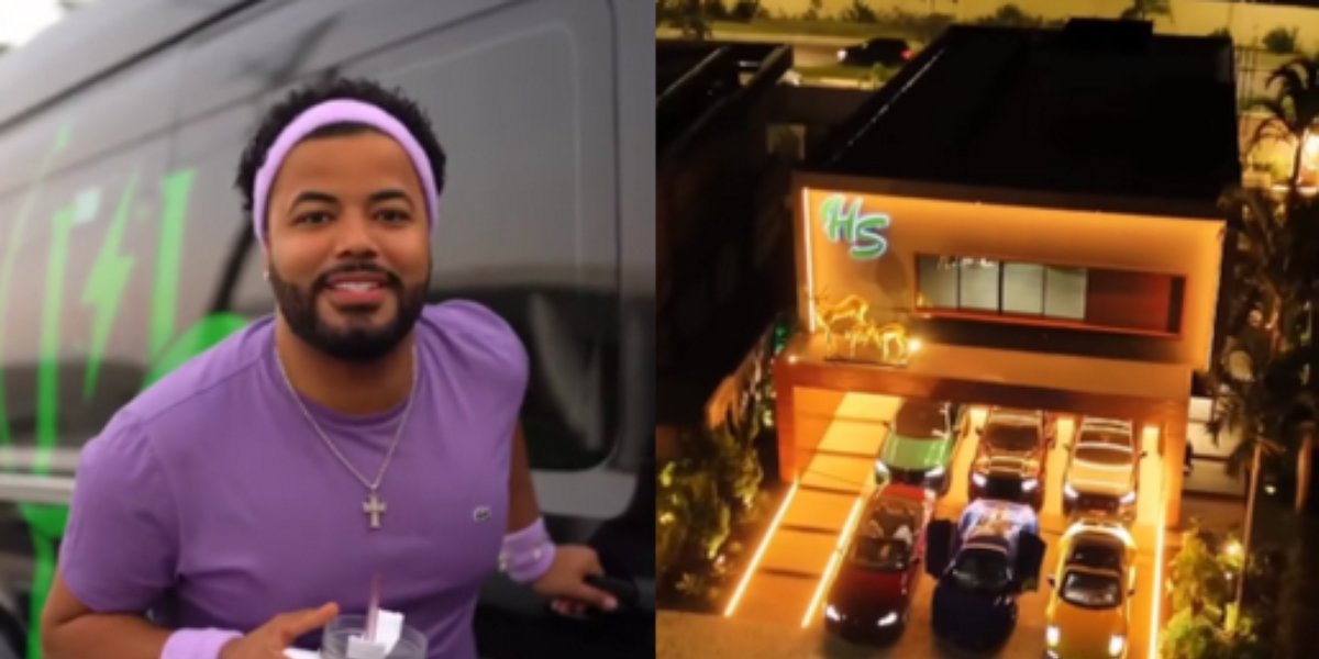 Hytalo Santos e sua casa