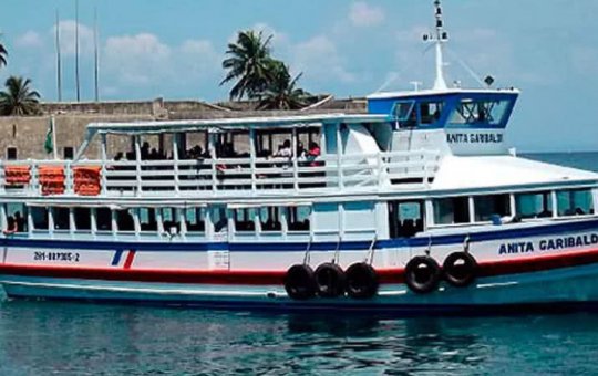 Travessia Salvador-Mar Grande continua suspensa nesta segunda-feira (18)