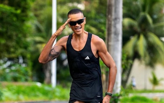 Ainda internado, corredor atropelado em Salvador sai da intubação