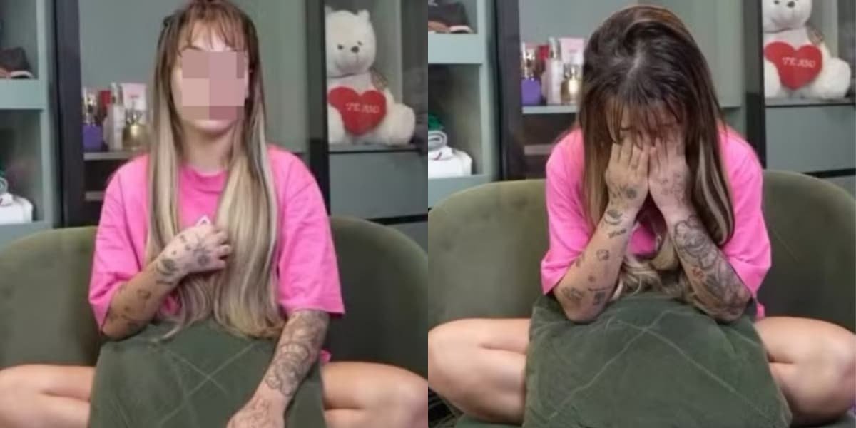 Kamylinha durante pronuciamento de defesa de Hytalo Santos