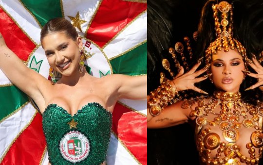 Ignorada pela Grande Rio, Mileide Mihaile é coroada Rainha de Bateria da Unidos da Tijuca