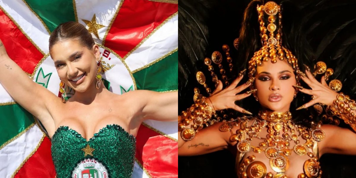 Ignorada pela Grande Rio, Mileide Mihaile é coroada Rainha de Bateria da Unidos da Tijuca