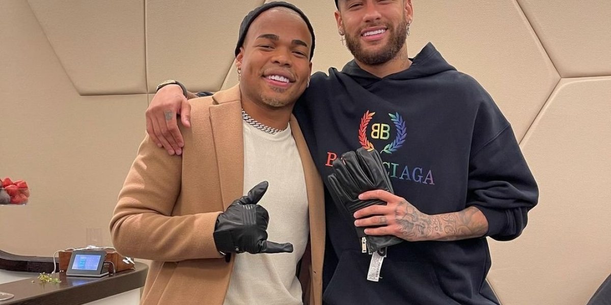 Humorista baiano Cristian Bell realiza sonho de conhecer Neymar