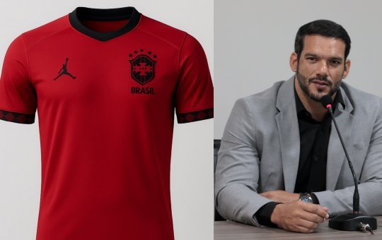 Presidente da CBF revela motivo de boicote de camisa vermelha e aponta 'patriotismo'