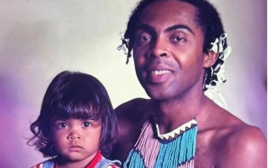 Gilberto Gil resgata foto antiga com Preta Gil e faz homenagem: '1 mês de saudade'