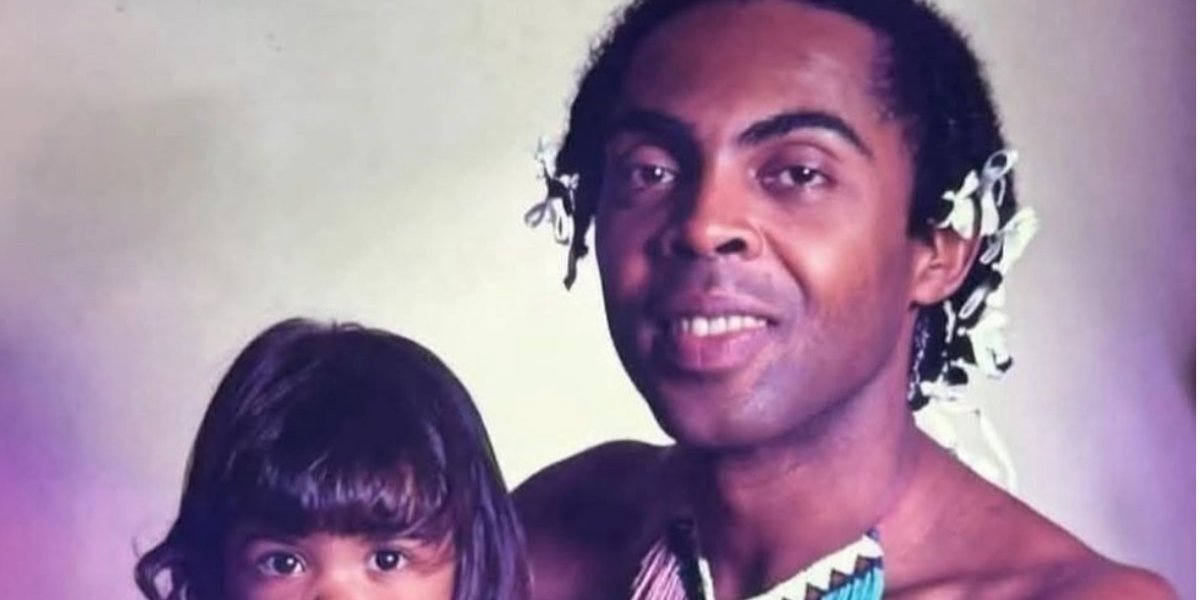 Gilberto Gil resgata foto antiga com Preta Gil e faz homenagem: '1 mês de saudade'
