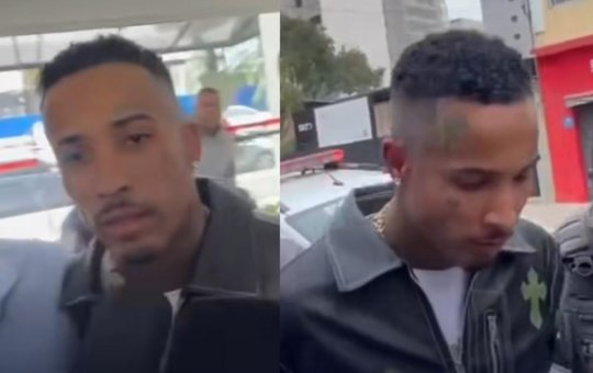 Gato Preto chega na delegacia e se declara inocente após se envolver em acidente em São Paulo