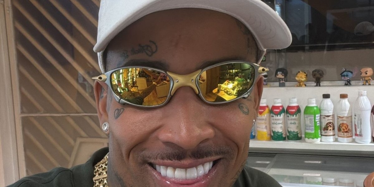 Gato Preto em foto postada por ele em seu story do Instagram