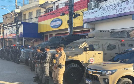 PM deflagra 8ª edição da Operação Força Total e monta base no Bairro da Paz