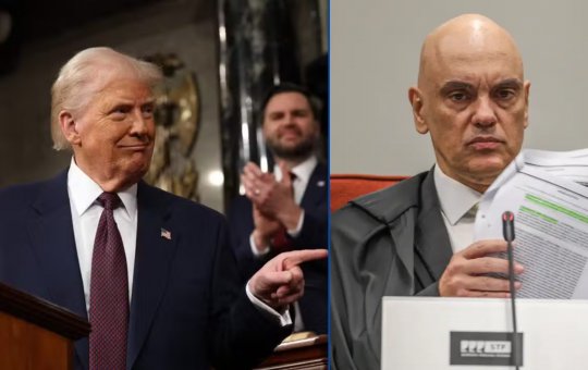 Governo Trump ataca Moraes após indiciamento de Bolsonaro e Eduardo: “Rei Louco”